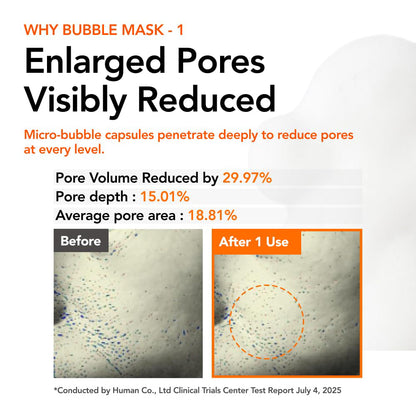FoamLift™ 30-Second Collagen & Peptide Bubble Mask [100ml]