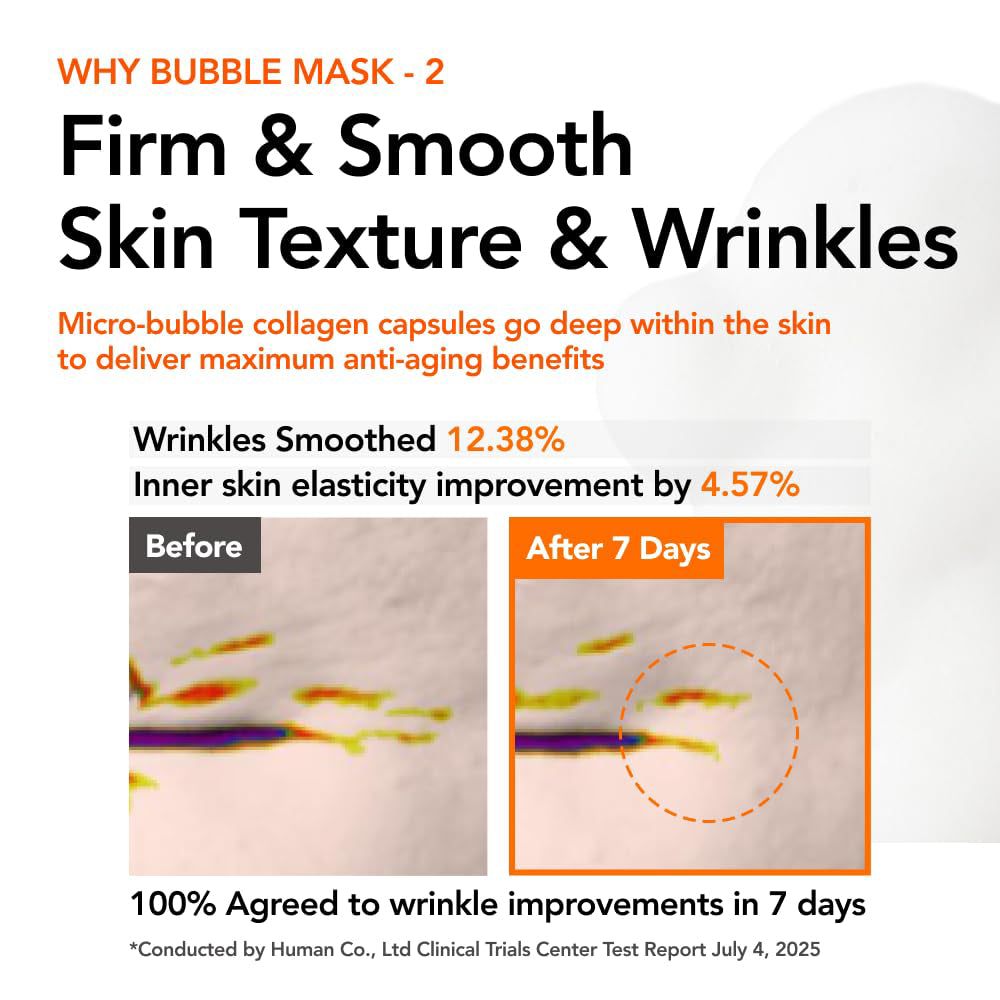 FoamLift™ 30-Second Collagen & Peptide Bubble Mask [100ml]