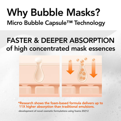 FoamLift™ 30-Second Collagen & Peptide Bubble Mask [100ml]