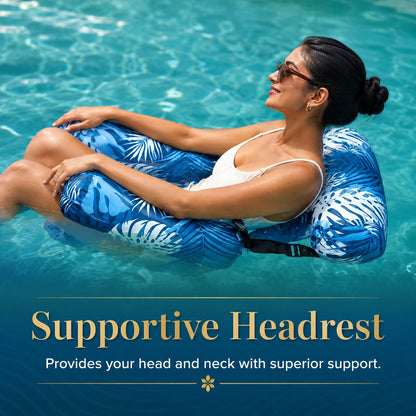 AquaFloat™ 4-in-1 Inflatable Pool Chair