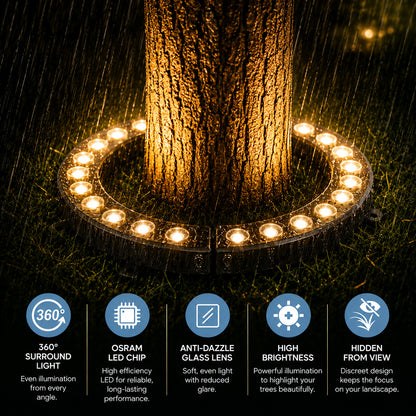 HaloTree™ Outdoor Ring Tree LED Light