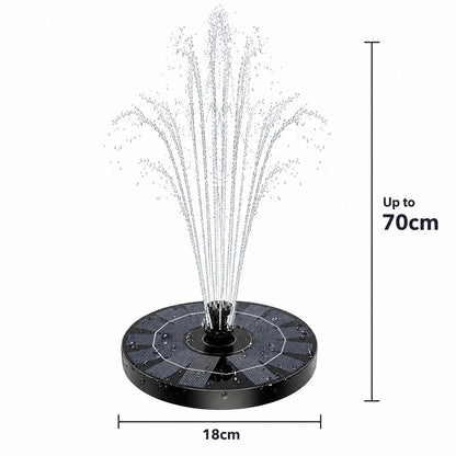 AquaFlow™ Solar Water Fountain Pump