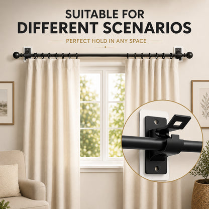 StickPro™ No-Drill Curtain Rod Holder [1 Pair]