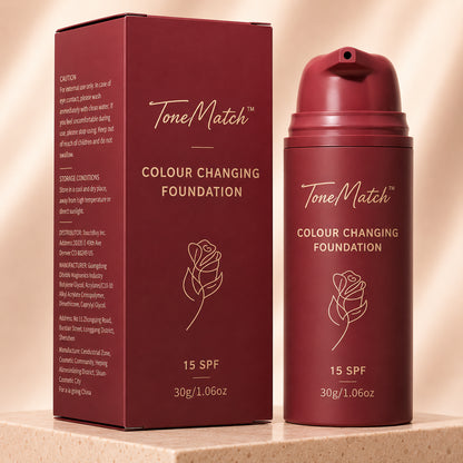 ToneMatch™ Colour Changing Foundation