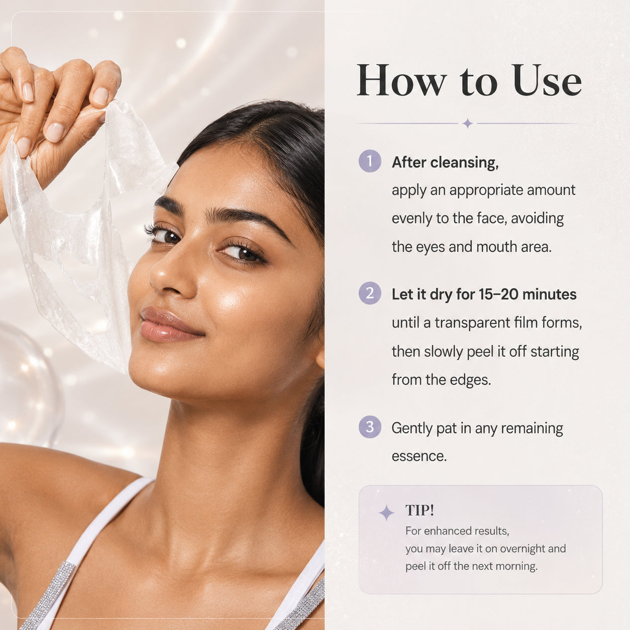 GlassGlow™ K-Beauty Glaze Wrapping Mask