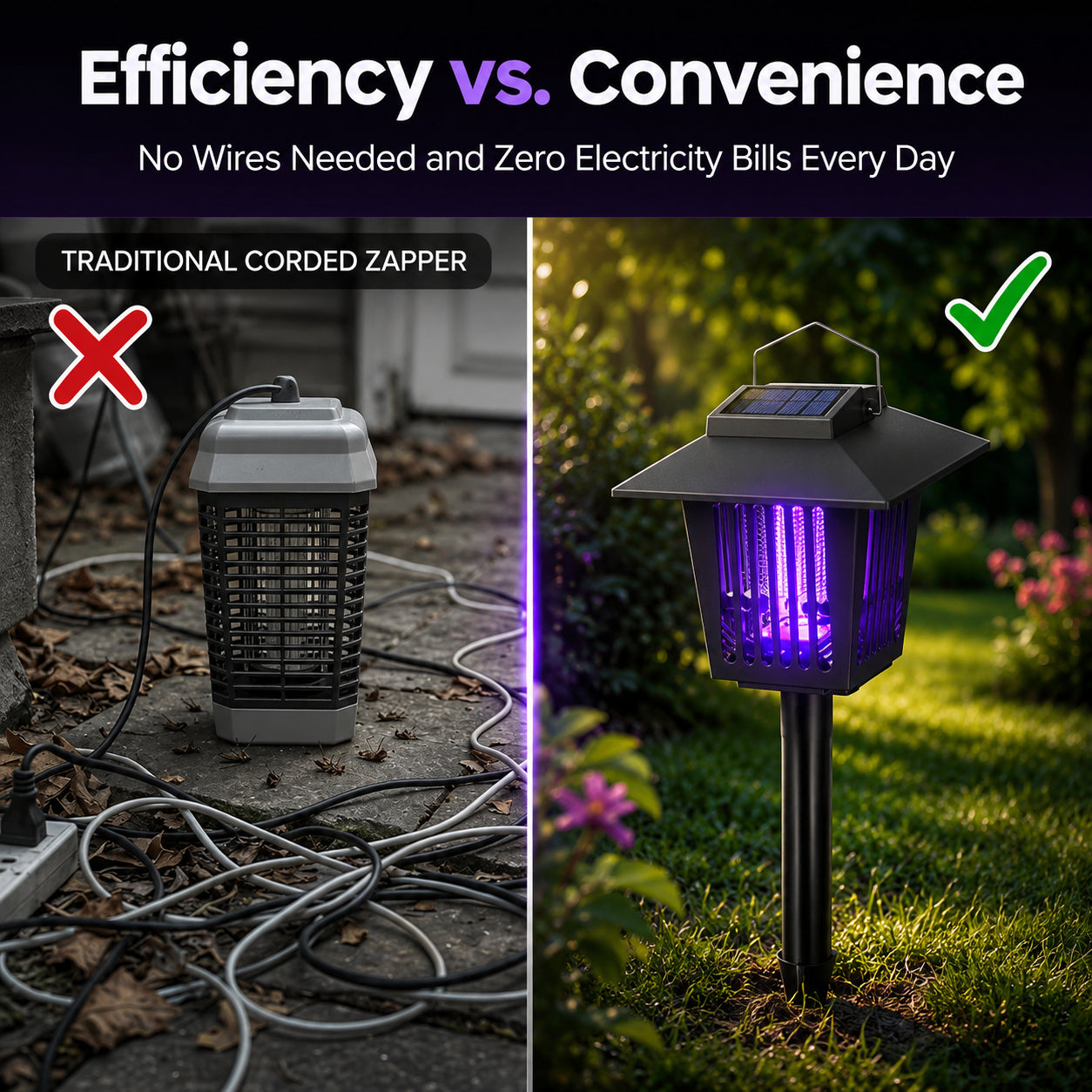SolarShield™ Solar Mosquito Killer Lamp