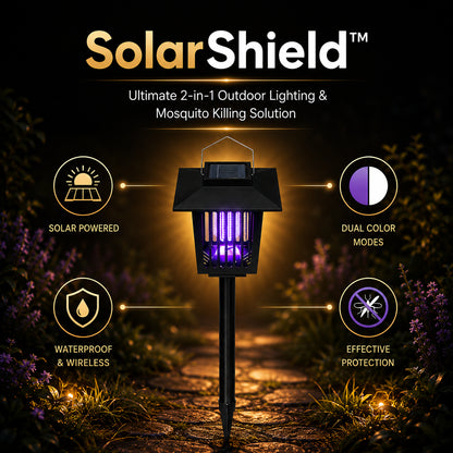 SolarShield™ Solar Mosquito Killer Lamp