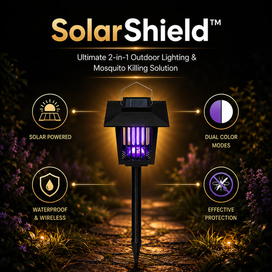 SolarShield™ Solar Mosquito Killer Lamp