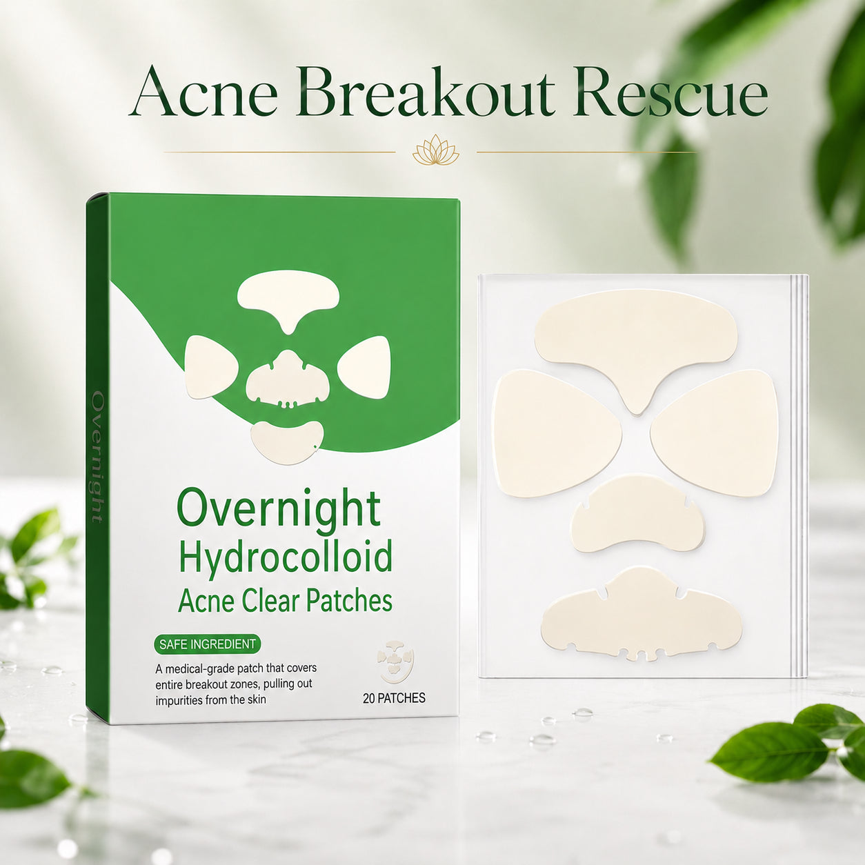 AcneReset™ Full-Face Pimple Patches