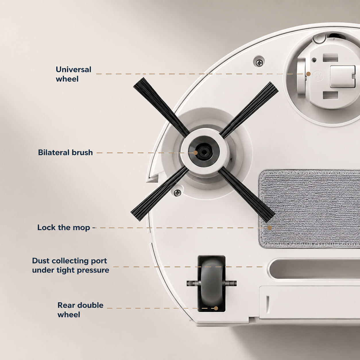 SwiftClean™ Mini Robot Vacuum