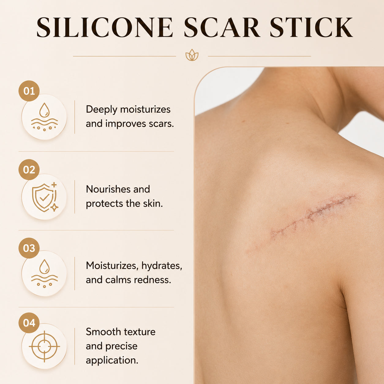 ScarEase™ Silicone Scar Fading Stick