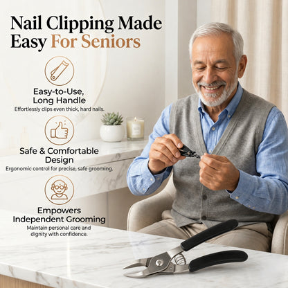 NailEase™ Precision Toenail Clipper