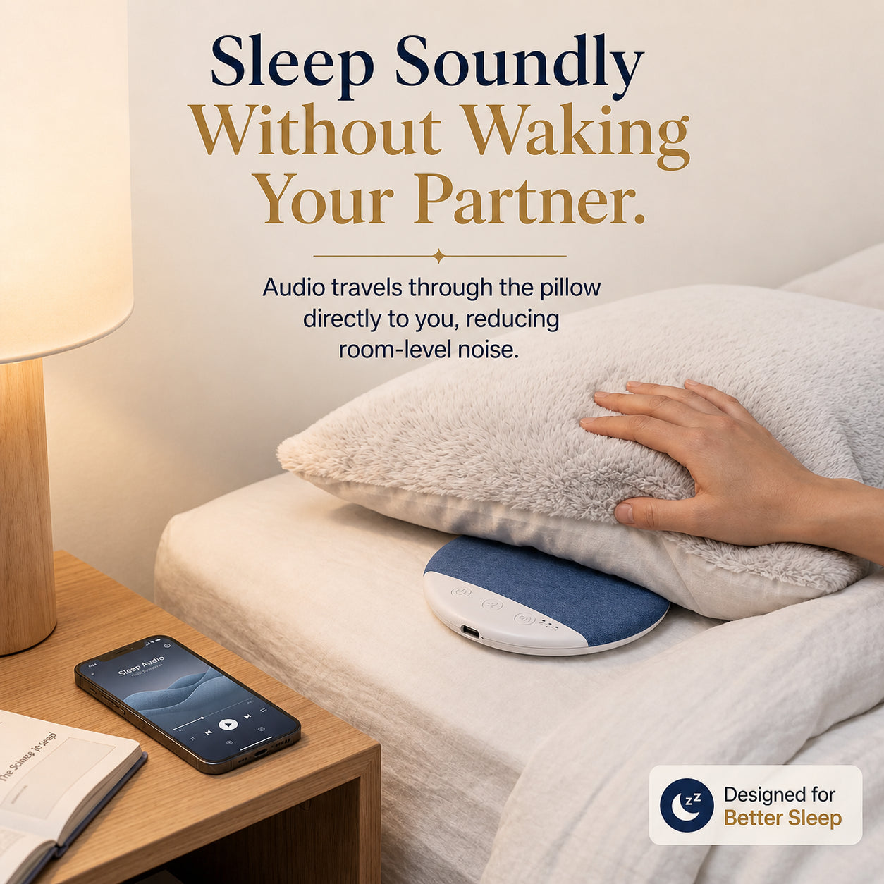DriftEase™ Pillow Speaker