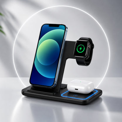 PowerNest™ 3-in-1 Wireless Charger