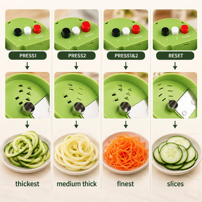 SpiralChef™ 4-in-1 Veggie Noodle Maker